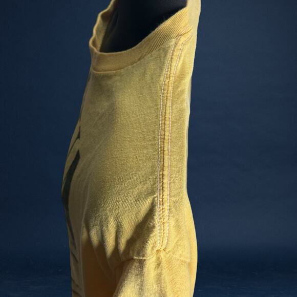 Vintage Style Nirvana Yellow Smiley Face Band T-Shirt XL 24x27 Rock Tee - Picture 6 of 11